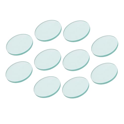 Housoutil Glasplatte Für Wasserzähler 70 Mm Rund Dn15-dn20 10er-pack Einfache Installation von Housoutil