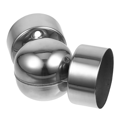 Housoutil Handlauf Verbinder Verstellbarer Handlaufanschluss Treppengeländer Zubehör Robustes Design für Verschiedene Handläufe Einfache Installation und Langlebige Nutzung von Housoutil