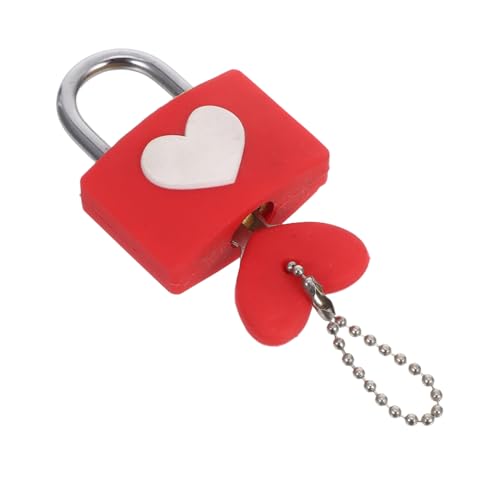 Housoutil Herzförmiges Vorhängeschloss Liebesschlösser Mit Schlüssel Herzförmiges Liebesvorhängeschloss Paarschloss Housoutil Herzförmiges Vorhängeschloss Liebesschlösser Mit Schlüssel Herzförmiges Liebesvorhängeschloss Paarschloss von Housoutil