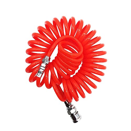 Housoutil Pu Feder Luftschlauch Flexibel 8x5mm Für Kompressor Knickbeständig Rot 3m Mit Normalem Anschluss Für Gartenbewässerung Und Autowäsche Housoutil Pu Feder Luftschlauch Flexibel 8x5mm Für Kompressor Knickbeständig Rot 3m Mit Normalem Anschluss Für Gartenbewässerung Und Autowäsche von Housoutil