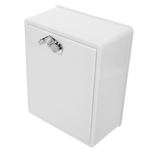 Housoutil Milchbox Mit Schloss Abschließbarer Briefkasten Wandmontiert Wetterfest Kleines Schließfach Für Lieferungen Elegantes Design Sichere Aufbewahrung Für Pakete Für Außenbereich Housoutil Milchbox Mit Schloss Abschließbarer Briefkasten Wandmontiert Wetterfest Kleines Schließfach Für Lieferungen Elegantes Design Sichere Aufbewahrung Für Pakete Für Außenbereich von Housoutil