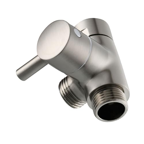 Housoutil Kupfer Duscharmatur Umschaltventil Wasserhahn Verteiler mit Gewinde Einfache Installation Drehgelenk Geeignet für Handbrause und Waschbeckenanschluss Wassersparend Langlebig Housoutil Kupfer Duscharmatur Umschaltventil Wasserhahn Verteiler mit Gewinde Einfache Installation Drehgelenk Geeignet für Handbrause und Waschbeckenanschluss Wassersparend Langlebig von Housoutil