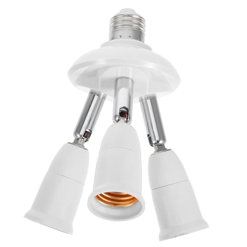 Housoutil Lampenfassung Adapter Fach mit Verstellbaren Winkeln Hitzebeständig Metall Verlängerung für Deckenlampen und Lampen Geeignet für Innen und Außenbereiche Wie Werkstatt Büro Housoutil Lampenfassung Adapter Fach mit Verstellbaren Winkeln Hitzebeständig Metall Verlängerung für Deckenlampen und Lampen Geeignet für Innen und Außenbereiche Wie Werkstatt Büro von Housoutil