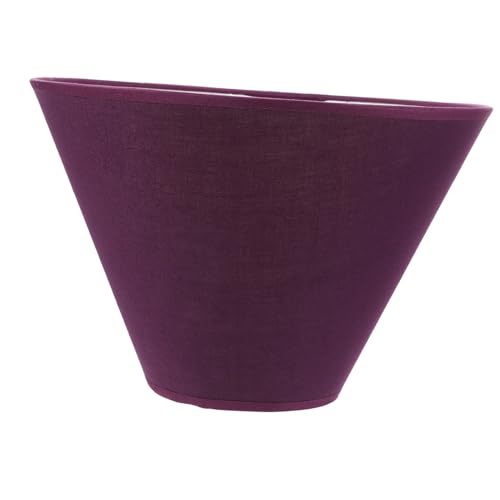 Housoutil Lampenschirm Kronleuchterschirme Zubehör Für Tischleuchten Violett Stehlampe Stoff Schmücken von Housoutil