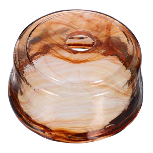 Housoutil Loch Retro Theke Rustikale Leuchte Bernstein Zylinder Home Glas Lichter Öffnung Mundgeblasene Lampe Vintage Durchmesser Nachttisch Küche Bar Für Mm von Housoutil