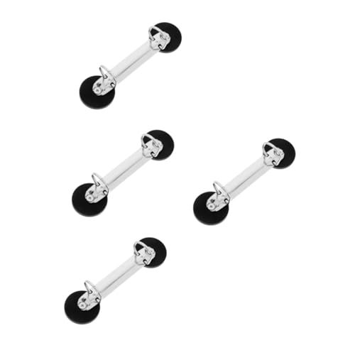 Housoutil Magnetischer Binder-Mechanismus für Dokumentenaufbewahrung, stabile Konstruktion für Wandmontage, Desktop-Nutzung, Kapazität für verschiedene und Typen, 4 Stück Housoutil Magnetischer Binder-Mechanismus für Dokumentenaufbewahrung, stabile Konstruktion für Wandmontage, Desktop-Nutzung, Kapazität für verschiedene und Typen, 4 Stück von Housoutil