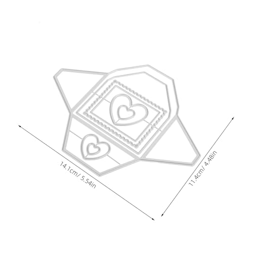 Housoutil Metall-stanzformen Hintergrundrahmen Präzisionsschneiden für Kartenherstellung Scrapbooking DIY Alben Umschläge Feine Details Kompatibel mit Die-cutting-maschinen Housoutil Metall-stanzformen Hintergrundrahmen Präzisionsschneiden für Kartenherstellung Scrapbooking DIY Alben Umschläge Feine Details Kompatibel mit Die-cutting-maschinen von Housoutil