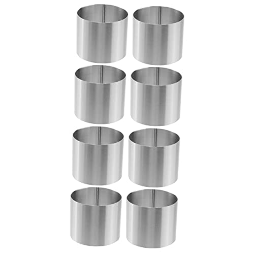 Housoutil Nachtisch Plätzchen 8 Stück Kuchenschablone Kreisschablone Keksformen Kuchenringschneider Turm Kuchenform Muffinringe Große Trommel Backwerkzeuge Form Keksform Edelstahl Ring Housoutil Nachtisch Plätzchen 8 Stück Kuchenschablone Kreisschablone Keksformen Kuchenringschneider Turm Kuchenform Muffinringe Große Trommel Backwerkzeuge Form Keksform Edelstahl Ring von Housoutil