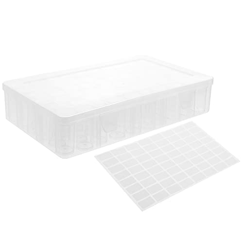 Housoutil Nail Diamond Box Fächer Maniküre Zubehör Aufbewahrungsbox für Schmuck und Kunsthandwerk Langlebig Leicht und Tragbar für DIY Projekte und Ordnungssysteme von Housoutil