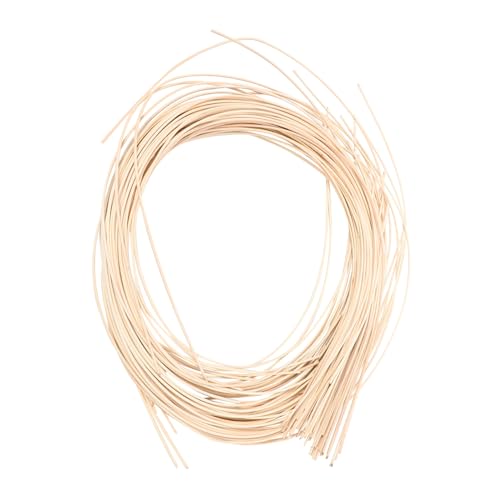 Housoutil Natürlicher Rattan Reparaturstreifen Stabiles Multifunktionales DIY Geflechtband Flaches Möbel Rattan für Stuhl und Korb Reparatur Langlebiges Flechtmaterial von Housoutil