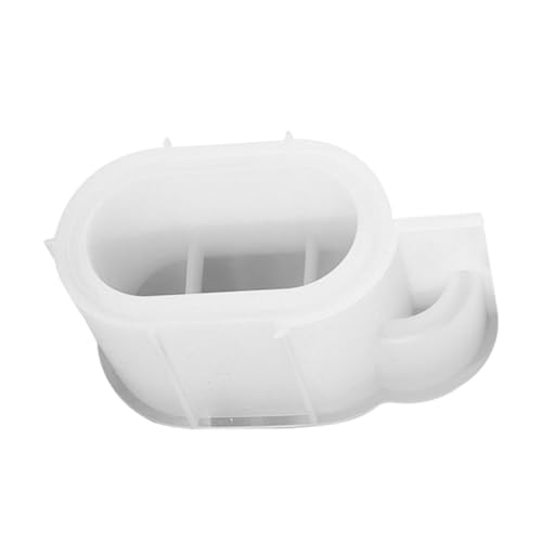 Housoutil Ovales Silikonform Tablett für DIY Epoxidharz Gießform Oval Tray Molds zum Herstellen von Aufbewahrungsboxen und Kerzenhaltern Langlebige Vielseitige Silikonform für von Housoutil