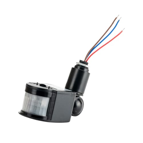 Housoutil Pir Infrarot Bewegungsmelder LED Sicherheitsschalter Erkennung Automatischer Dämmerungssensor für Innen Außenbeleuchtung Energiesparend und Hochsensibel Housoutil Pir Infrarot Bewegungsmelder LED Sicherheitsschalter Erkennung Automatischer Dämmerungssensor für Innen Außenbeleuchtung Energiesparend und Hochsensibel von Housoutil