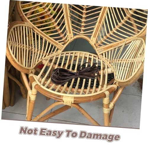 Housoutil Plastik Rattan Reparaturmaterial Pe Langlebiges DIY Flechtmaterial für Möbelreparatur Vielseitig für Stühle Sofas Tische und Kreative Korbgeflechte Braun Robust und Einfach zu Housoutil Plastik Rattan Reparaturmaterial Pe Langlebiges DIY Flechtmaterial für Möbelreparatur Vielseitig für Stühle Sofas Tische und Kreative Korbgeflechte Braun Robust und Einfach zu von Housoutil
