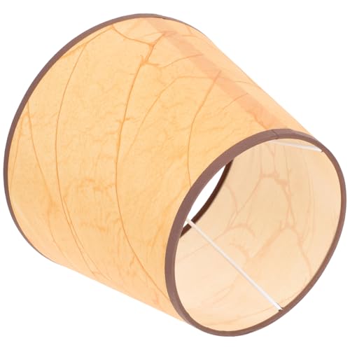 Housoutil Praktischer Lampenschirm aus Hochwertigem Kunststoff in Kaffee dunkelgelb Stilvolle Lampenabdeckung für Schlafzimmerlampen Einfache Montage Dekorativer Lampenschirm ersatz Housoutil Praktischer Lampenschirm aus Hochwertigem Kunststoff in Kaffee dunkelgelb Stilvolle Lampenabdeckung für Schlafzimmerlampen Einfache Montage Dekorativer Lampenschirm ersatz von Housoutil