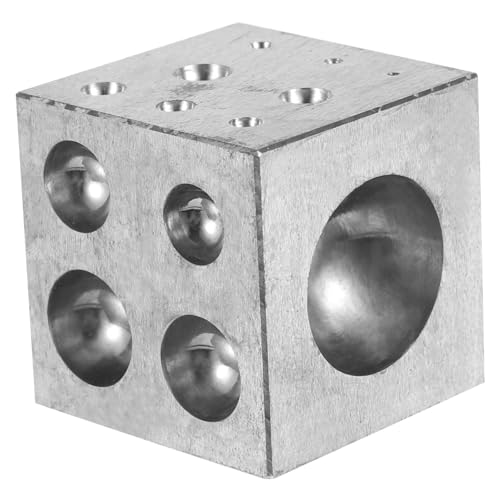 Housoutil Professionelles Schmuck Hammerwerkzeug Domierungsblock Metall Dapping Block für Gold und Silberglocken Zubehör für Schmuckherstellung und DIY Projekte Housoutil Professionelles Schmuck Hammerwerkzeug Domierungsblock Metall Dapping Block für Gold und Silberglocken Zubehör für Schmuckherstellung und DIY Projekte von Housoutil