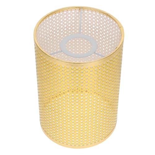 Housoutil Retro Metall Lampenschirm Hohler Lampenschirm Pendelleuchte für Esszimmer Wohnzimmer Schlafzimmer Rostfrei Weiches Licht Einfache Montage von Housoutil