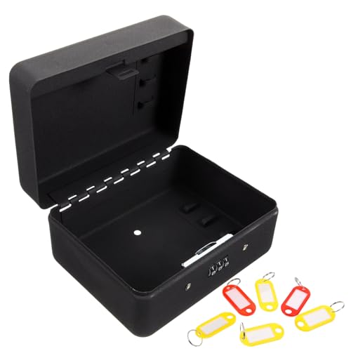 Housoutil Schlüsselmanagement Box mit Passwortschutz Wandmontierter Schlüsselsafe zur Sicheren Aufbewahrung von Schlüsseln Große Kapazität für Zuhause und Stelliges Zahlenschloss von Housoutil