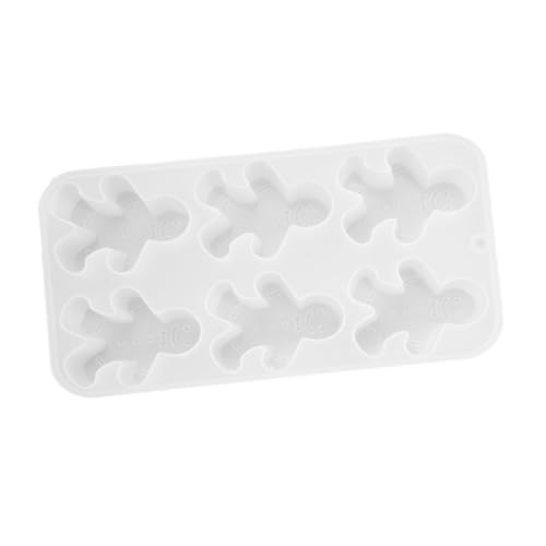 Housoutil Schneemann Silikonform für DIY Epoxidharz Gießen Flexible Transparente Bastelform Langlebig und Einfach zu Reinigen für Kreative Handwerksprojekte von Housoutil