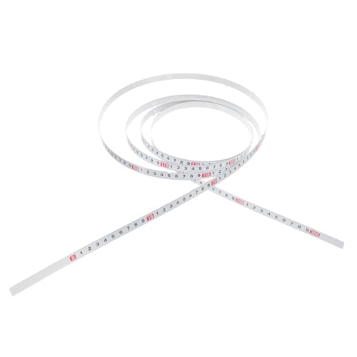 Housoutil Selbstklebendes Maßband aus Carbonstahl Langlebiges Lineal mit Präziser Einteilung Klebeband für Werkstatt Holzbearbeitung Maschinenbau und Genaue Messungen Housoutil Selbstklebendes Maßband aus Carbonstahl Langlebiges Lineal mit Präziser Einteilung Klebeband für Werkstatt Holzbearbeitung Maschinenbau und Genaue Messungen von Housoutil