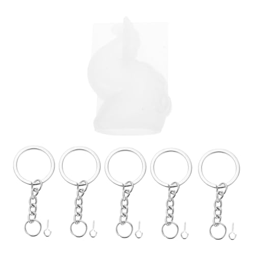 Housoutil Silikonform Keychain Ornament Octopus DIY Epoxidharz Gießform Originelles Basteln Langlebig Sicher Für Schmuckherstellung Geschenkidee von Housoutil