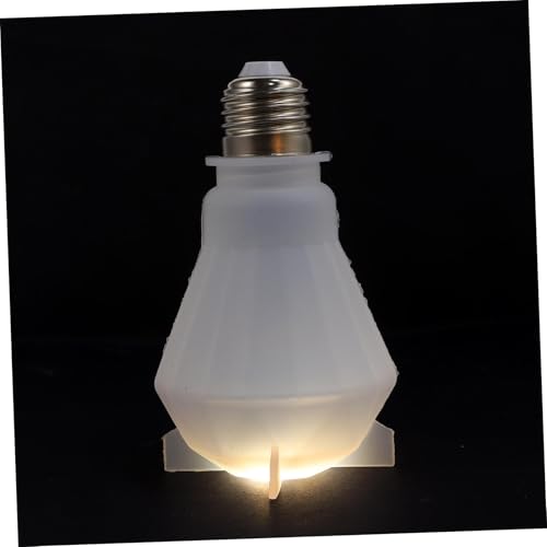 Housoutil Silikonform Lichtbulb Gießform für DIY Epoxidharz Kristallgießen Praktische Gießform für Kreative Bastelprojekte Housoutil Silikonform Lichtbulb Gießform für DIY Epoxidharz Kristallgießen Praktische Gießform für Kreative Bastelprojekte von Housoutil