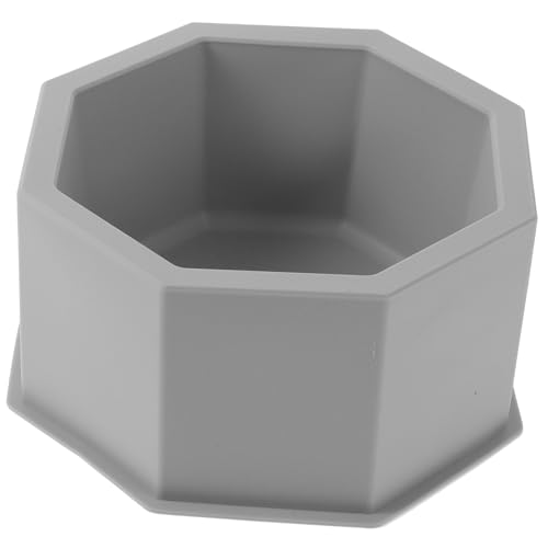 Housoutil Silikonform Pflanzgefäß DIY Blumentopf Gießform Hexagon Form Leicht Tragbar für Kreative Zimmerpflanzen Deko Handgemacht Personalisierbar mit Glitzer und Pigmenten von Housoutil