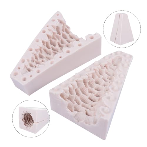 Housoutil Silikonform Weihnachtsbaum DIY Kerzenform Flexibel Transparent für Kerzenherstellung Backen Eiswürfel Seife Kuchen Dekoration Bastelset Weihnachten Housoutil Silikonform Weihnachtsbaum DIY Kerzenform Flexibel Transparent für Kerzenherstellung Backen Eiswürfel Seife Kuchen Dekoration Bastelset Weihnachten von Housoutil