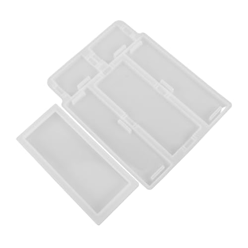 Housoutil Silikonform Für Harz Wiederverwendbare Epoxidharzform Gussformen Aus Silikon Harzformen Mit Aufbewahrungsbox Flexible Bastelformen Für Harzprojekte von Housoutil