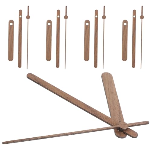 Housoutil Stabile Uhrzeiger Aus Holz 5er-Pack Für 12-Zoll-uhrenreparaturprojekte Housoutil Stabile Uhrzeiger Aus Holz 5er-Pack Für 12-Zoll-uhrenreparaturprojekte von Housoutil