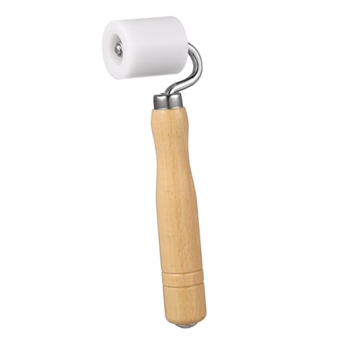 Housoutil Tapeten Andrückrolle Nahtroller Wanddekoration Werkzeug Pom Holzgriff für Vliestapeten Stofffolien Robust Langlebig Verhindert Ablösen für Präzises DIY Tapezieren Housoutil Tapeten Andrückrolle Nahtroller Wanddekoration Werkzeug Pom Holzgriff für Vliestapeten Stofffolien Robust Langlebig Verhindert Ablösen für Präzises DIY Tapezieren von Housoutil