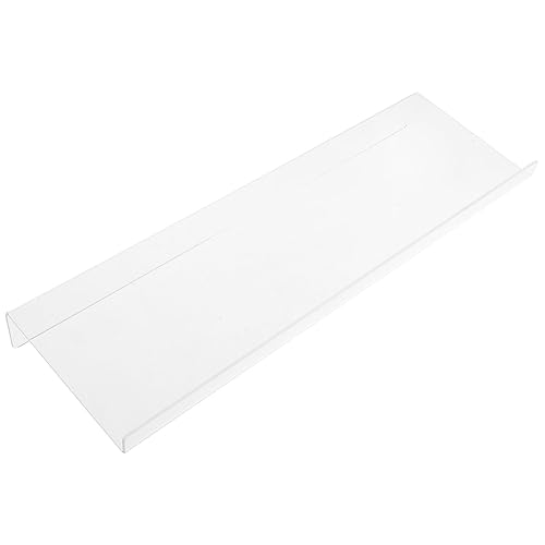 Housoutil Tastaturständer für Schreibtisch Ergonomischer Acryl Tastaturheber Kawaii Gaming Zubehör Transparent Praktischer Tastaturhalter für Home Office und Büro von Housoutil