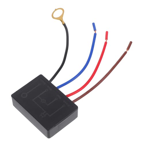 Housoutil Touch Lamp Schalter Stufigem Dimm Touch Lichtschalter Adapter für LED und Glühlampen Einfache Installation Verstellbare Helligkeit für Schreibtischlampen und von Housoutil