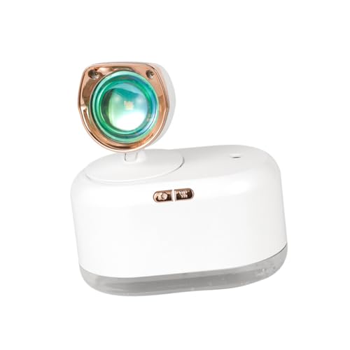 Housoutil USB Luftbefeuchter mit Nachtlicht und Sonnenuntergangsprojektion Dekoratives Desktop Design für Schlafzimmer Büro Spa und Wohnzimmer Energiesparende USB Stromversorgung Angenehme Housoutil USB Luftbefeuchter mit Nachtlicht und Sonnenuntergangsprojektion Dekoratives Desktop Design für Schlafzimmer Büro Spa und Wohnzimmer Energiesparende USB Stromversorgung Angenehme von Housoutil