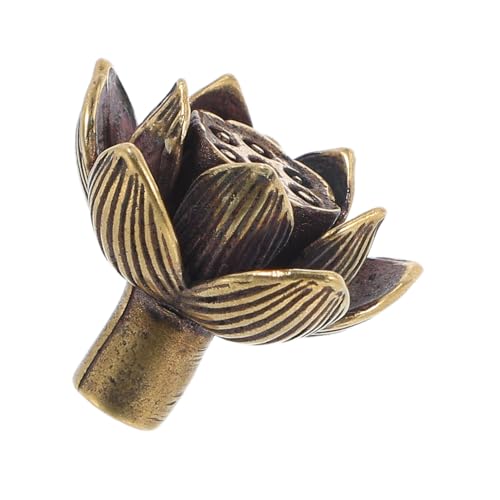 Housoutil Vintage Lotusblumen Messing Türgriff Langlebig Dekorativ Komfortabel Geformt für Kommoden Schränke Retro Stil Patina Entwickelt Sich Pflegeleicht für Möbel und Küchenschränke Housoutil Vintage Lotusblumen Messing Türgriff Langlebig Dekorativ Komfortabel Geformt für Kommoden Schränke Retro Stil Patina Entwickelt Sich Pflegeleicht für Möbel und Küchenschränke von Housoutil