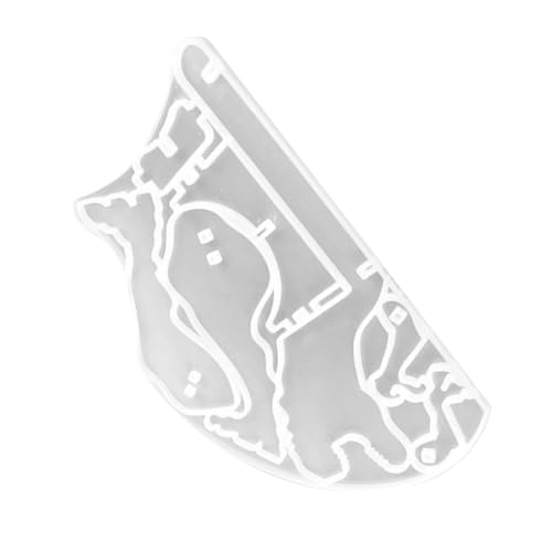 Housoutil Weinstand Dino silikonform DIY Formen silikonform selber Machen manuelle Form DIY-Kristall-Epoxy-Form Form für Weinregale handgefertigte Handwerksform Standbau Form Kieselgel von Housoutil