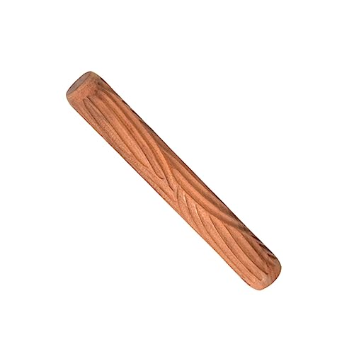 Housoutil Wellenmuster Tonroller Holz Prägewerkzeug für Töpferbedarf Modelliermuster und für Kreative Keramikprojekte und Kunsthandwerk von Housoutil