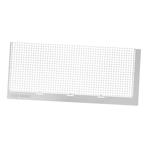 Housoutil Werkzeug Mesh Zeichenwerkzeuge Gitterlineal Stickerei Mallineal Mallineal Werkzeug Mesh Lineal DIY Zeichenlineal DIY Lineal Gitterlineal Edelstahl Silber Housoutil Werkzeug Mesh Zeichenwerkzeuge Gitterlineal Stickerei Mallineal Mallineal Werkzeug Mesh Lineal DIY Zeichenlineal DIY Lineal Gitterlineal Edelstahl Silber von Housoutil