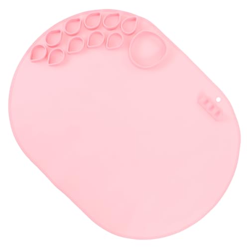 Housoutil Zeichenmatte aus Silikon Unterlage Rosa Schreibtisch schutzmatte DIY Malerei Silikonpad Silikonmatte lackieren Malbrett Kunstmatte aus Silikon Silikon-Künstlermatten Kieselgel von Housoutil