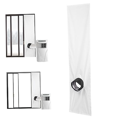 Fensterdichtung für tragbare Klimaanlagen, 300 cm, verstellbares wasserdichtes Befestigungsband, universelles Fenster-Set für mobile Klimaanlagen, 300 cm, Klimaanlagen-Fensterdichtung, Ac-Fensterdicht von HoveeLuty