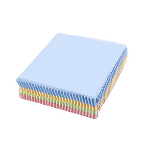 HoveeLuty 10-teiliges Mikrofaser-Reinigungstuch für Brillen, Sonnenbrillen, Kameraobjektive, CDs, DVDs, PDAs, Computerbildschirme, 14 cm x 14 cm, Reinigungstuch für Kameraobjektive, für Brillen HoveeLuty 10-teiliges Mikrofaser-Reinigungstuch für Brillen, Sonnenbrillen, Kameraobjektive, CDs, DVDs, PDAs, Computerbildschirme, 14 cm x 14 cm, Reinigungstuch für Kameraobjektive, für Brillen von HoveeLuty