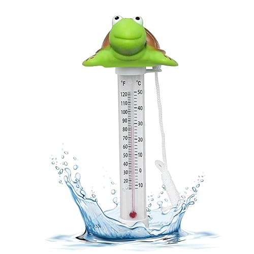 Poolthermometer Schwimmendes Wasserthermometer Baby-Poolthermometer Niedliche Schildkröte Badewannenthermometer für Schwimmbäder Aquarien Teich Schwimmbadthermometer Badewannenthermometer Wassert Poolthermometer Schwimmendes Wasserthermometer Baby-Poolthermometer Niedliche Schildkröte Badewannenthermometer für Schwimmbäder Aquarien Teich Schwimmbadthermometer Badewannenthermometer Wassert von HoveeLuty