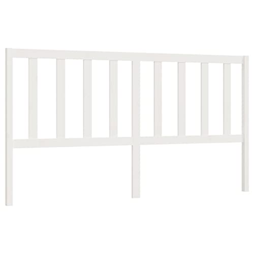 Hovothy Kopfteil aus Holz Betthaupt Bettzubehör Bettkopfteil für Schlaf- oder Gästezimmer Ausgezeichnete Rückenstütze Fügt Sich in Jedes Schlafzimmer Modischem Design Weiß 206x4x100 cm Hovothy Kopfteil aus Holz Betthaupt Bettzubehör Bettkopfteil für Schlaf- oder Gästezimmer Ausgezeichnete Rückenstütze Fügt Sich in Jedes Schlafzimmer Modischem Design Weiß 206x4x100 cm von Hovothy