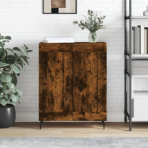 Hovothy Sideboard Aufbewahrungsschrank Multifunktionale Möbel Vitrinenschrank Platzsparendes Design Inneneinrichtung Räuchereiche 69,5x34x90 cm Hovothy Sideboard Aufbewahrungsschrank Multifunktionale Möbel Vitrinenschrank Platzsparendes Design Inneneinrichtung Räuchereiche 69,5x34x90 cm von Hovothy