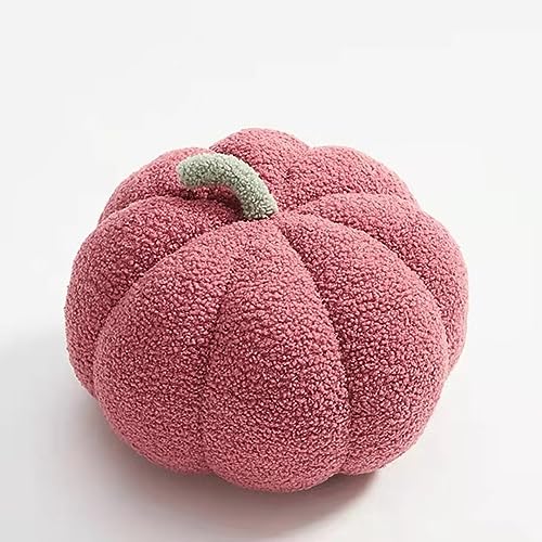 Kürbis Kissen, Kürbis Kissen Halloween, Kürbis Deko, Kürbis Überwurfkissen, Halloween Deko, Halloween Kissen, Gefüllte Spielzeuge Home Decoration, Sofa Dekoration, Purpur Rosa, 20cm von Hovoto