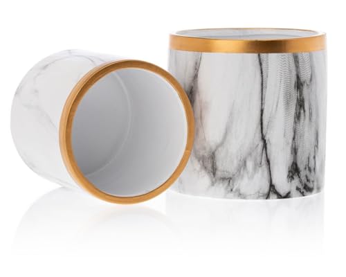 HowHomely Blumentopf Marmor-Optik 2er Set 13 cm - Langlebige und Leichte Übertopf rund Durchmesser für Wohnzimmer - Keramik Pflanztopf in Marmor Optik HowHomely Blumentopf Marmor-Optik 2er Set 13 cm - Langlebige und Leichte Übertopf rund Durchmesser für Wohnzimmer - Keramik Pflanztopf in Marmor Optik von HowHomely