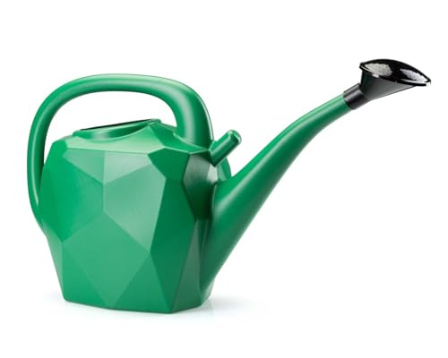 HowHomely Gießkanne 10 Liter Gartengießkanne grün | Blumen Bewässerung Pflanzen & Bäumen | Gartengeräte mit Brause für Haus & Garten Pflanzengießer Gartenbewässerung von HowHomely