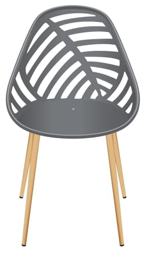 HowHomely Stuhl Esszimmerstuhl Gartenstuhl 86x52x49 cm grau Balkonstuhl Hocker Küchenstuhl Sitzmöbel modern bequem stabil für Wohnzimmer Terrasse Büro HowHomely Stuhl Esszimmerstuhl Gartenstuhl 86x52x49 cm grau Balkonstuhl Hocker Küchenstuhl Sitzmöbel modern bequem stabil für Wohnzimmer Terrasse Büro von HowHomely