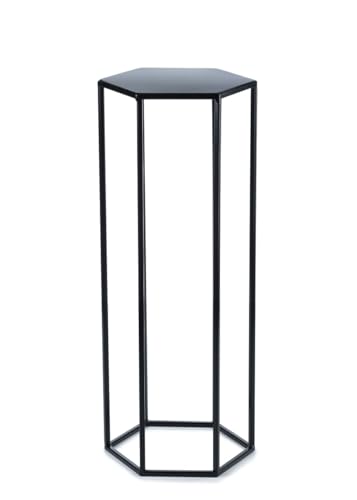 HowHomely moderner Blumenhocker aus Metall 70 cm sechseckig schwarz Deko Plant Stand HowHomely moderner Blumenhocker aus Metall 70 cm sechseckig schwarz Deko Plant Stand von HowHomely