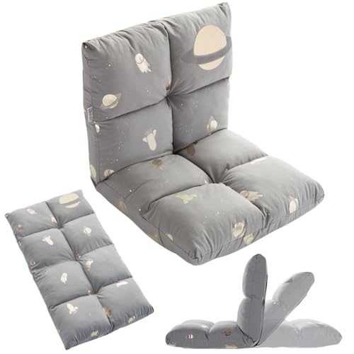 howa 2 in 1 Kindersessel + Kinderliege - Lehne 6 Fach verstellbar Space 86021 von howa