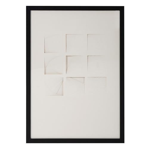 Howard Elliot T Dimensionale Papierquadrate Shadowbox Art von Howard Elliott Collection